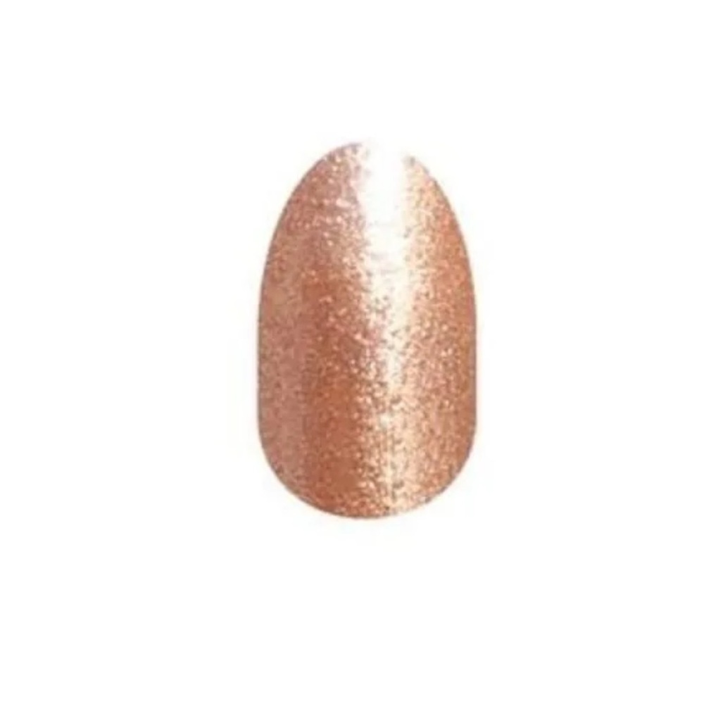 *Retired* Color Street: Penny Lane | Copper Metallic Gold Shimmer Party Peach - Picture 14 of 15